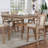 Gabaldon 7-Piece Counter Height Dining Table Set-105200378-105200380