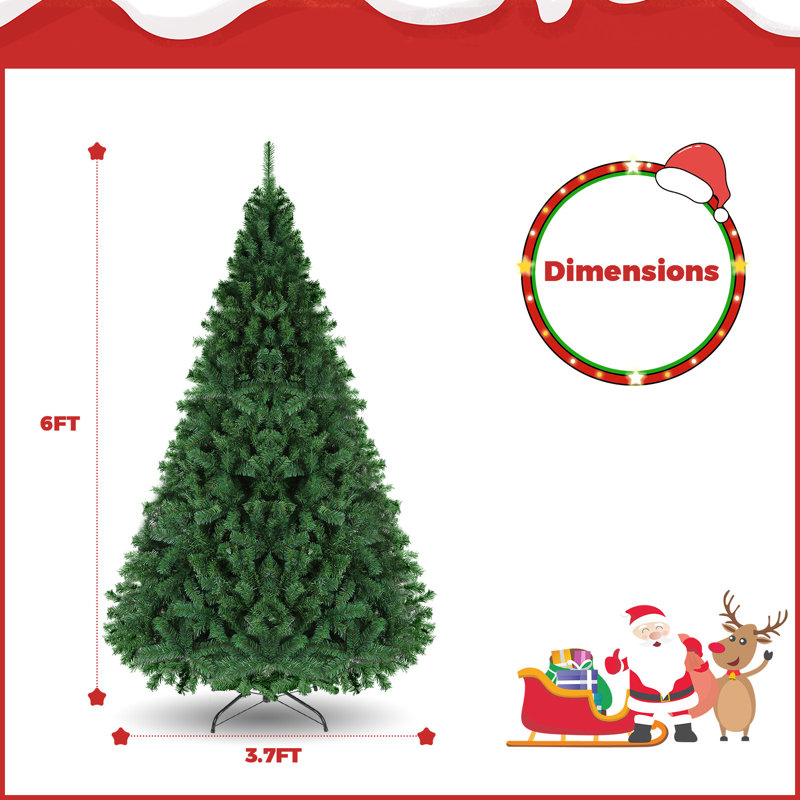 Christmas Tree, 6'0" H