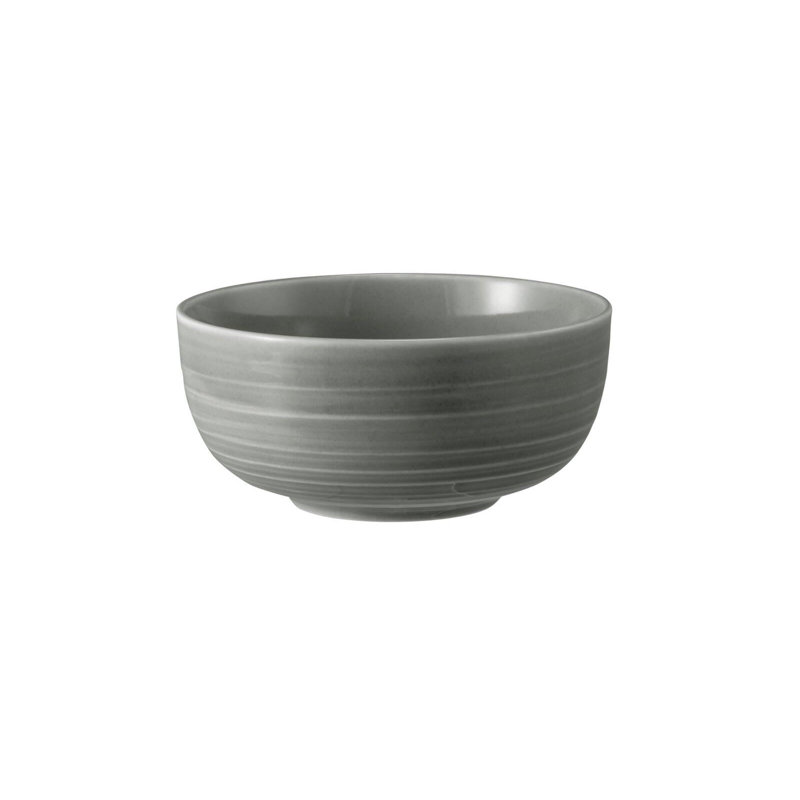 Zayquan Porcelain Cereal Bowl, Gray