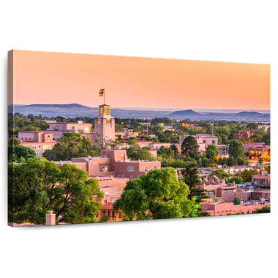 Horizon au coucher du soleil de Sirci, Santa Fe