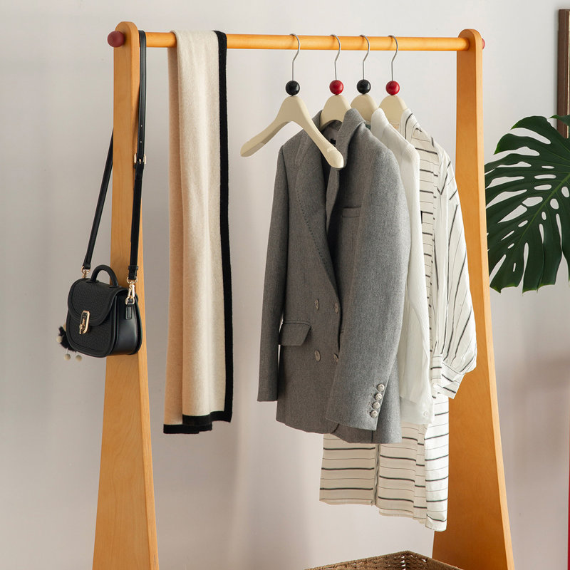 Solid Wood A Frame Coat Rack