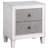 Two-Tone Finish Nightstand With 2 Drawers-781753760