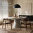 Rozella Solid Wood 5-Piece Dining Table Set-122530578