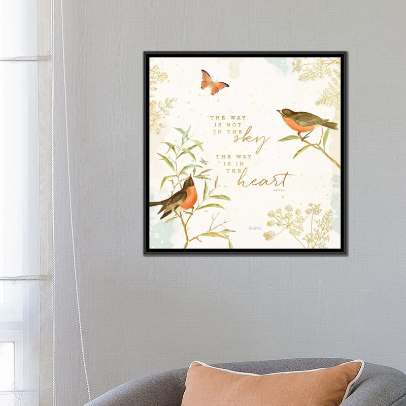 «Nature» par Katie pertiet, impression sur toile tendue, H 26 po x l 26 po x P 1,5 po, Toile encadrée noire, Pas de tapis