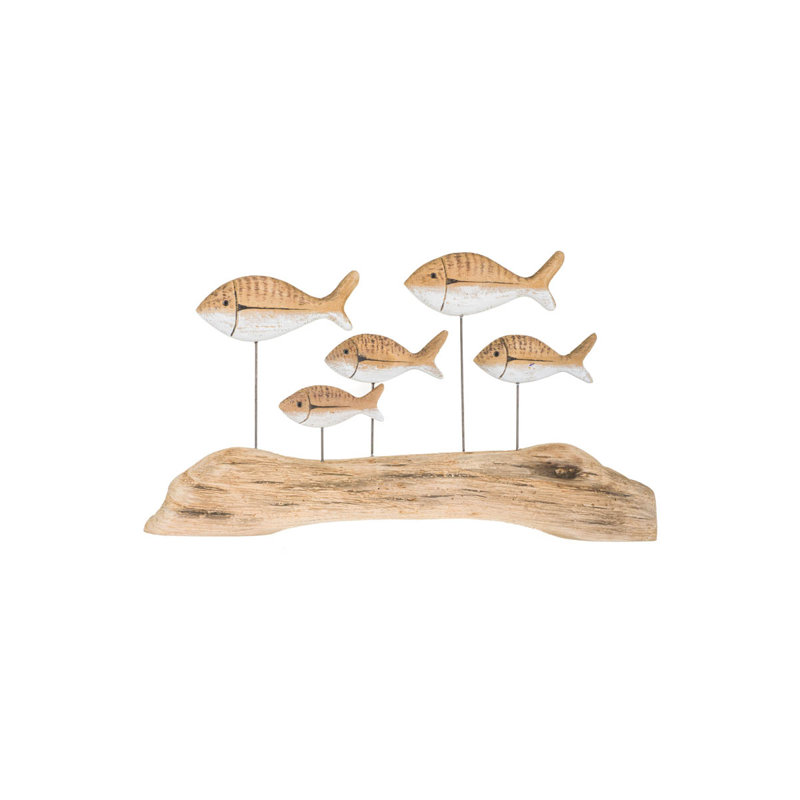Présentoir en bois d'ombre patiné