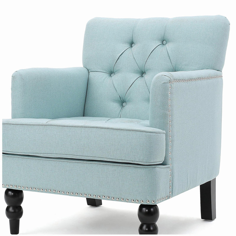 Fauteuil club Harrison, Light Blue