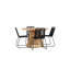 Claudius 4 - Person Acacia Patio Dining Set with Round Table