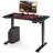 Bartman Adjustable Metal Base Computer Table