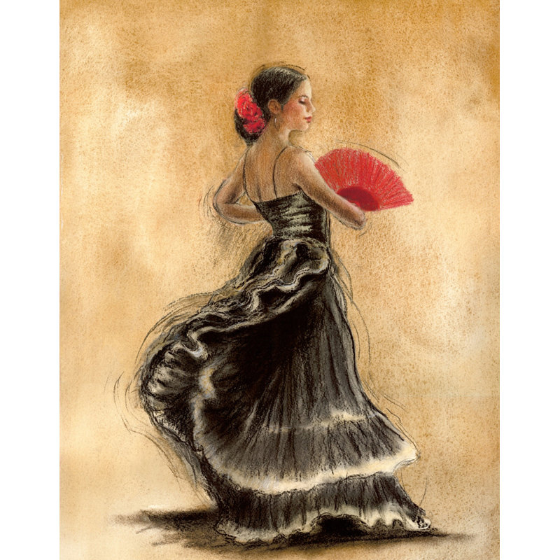 Danseuse de flamenco II