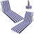 Blue/White Striped  selected