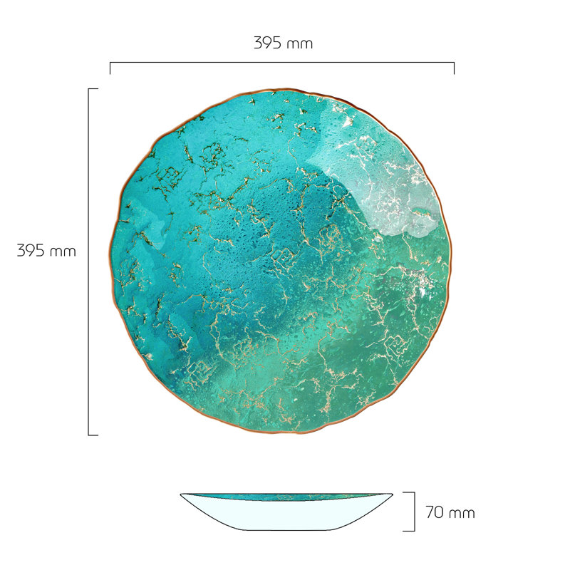 Marbled Lagoon Bowl