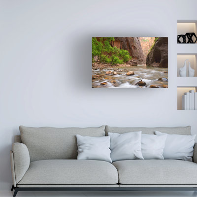 Bolog Mike Jones Photo Zion The Narrows 7838 Canvas Art