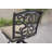 Byrge 5-Piece Patio Counter Height Armless Bar Set with Cushions and 26 x 52" Rectangular Bar Table