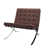Dark Brown Faux Leather