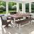 Lebo Rectangular 6 - Person 71" Long Dining Set with Cushions-28014470