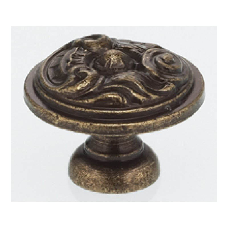 Poignée champignon classique et moderne, Bronze ombré, H 1,1875 po x l 1,1875 po x P 0,9375 po