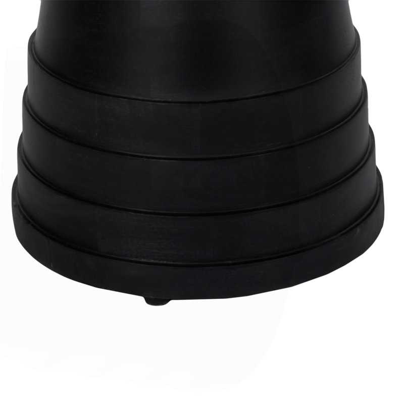 Classique 16 po Table d'appoint / de bout ronde en bois massif