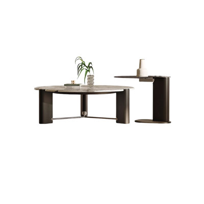 Modern 2-Piece Coffee Table Set