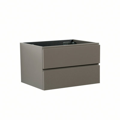 Armoire de rangement élégante pour salle de bain, armoire murale, armoire de salle de bain avec deux tiroirs de rangement