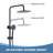 Wall Mount 304 Stainless Steel Rust-free Triple Function Outdoor Shower with Handheld Shower and Footwash Spout-112331609