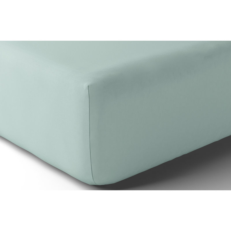 Vexin 100% Cotton Percale Fitted Sheet, Cumulus, California King