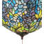 16" Wide Tiffany Wisteria Fan Light Fixture