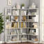 Ensemble de bibliothèque d'angle 90 cm + bibliothèque extensible 80 cm-970076341
