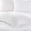 Édredon 4 pièces blanc avec imprimé métallique, envers en microfibre, rembourrage, cœur lavable à la machine-126015650-126015649