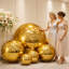 Boule miroir en PVC pour jardin