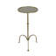 Founders Griege Iron Pedestal Side Table-1569978476