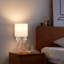 Lampe de table 22,8 po avec cristal