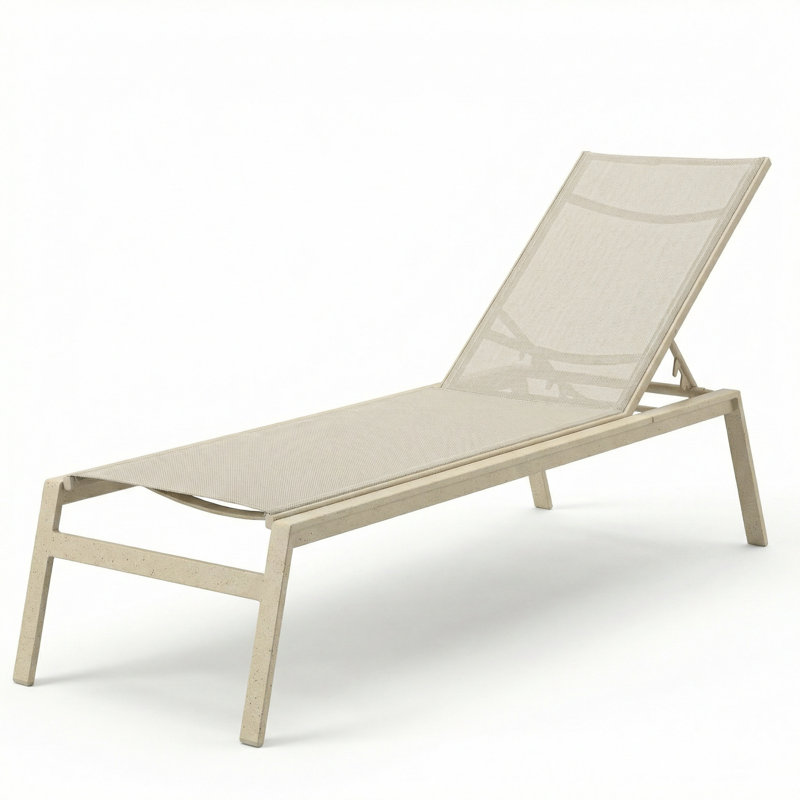 Chaise, Augustine Oyster II Sling/Sandea
