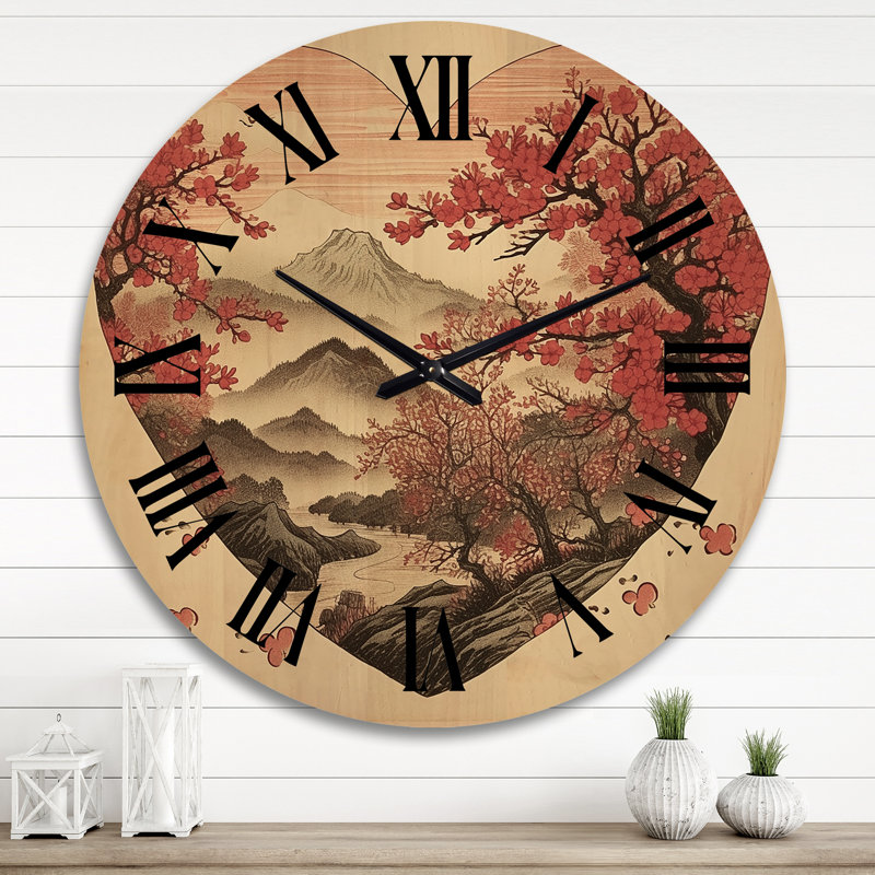 Horloge murale Wanita, Très grand