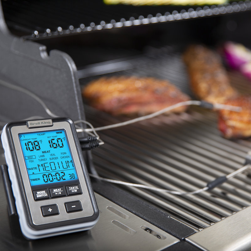 Broil King Side Table Digital Thermometer