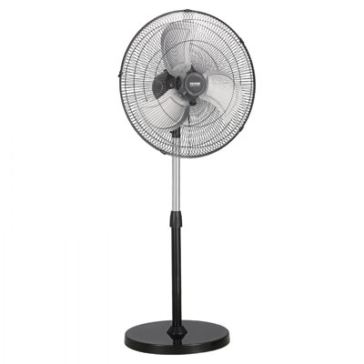 Ventilateur oscillant industriel à 3 vitesses avec hauteur réglable