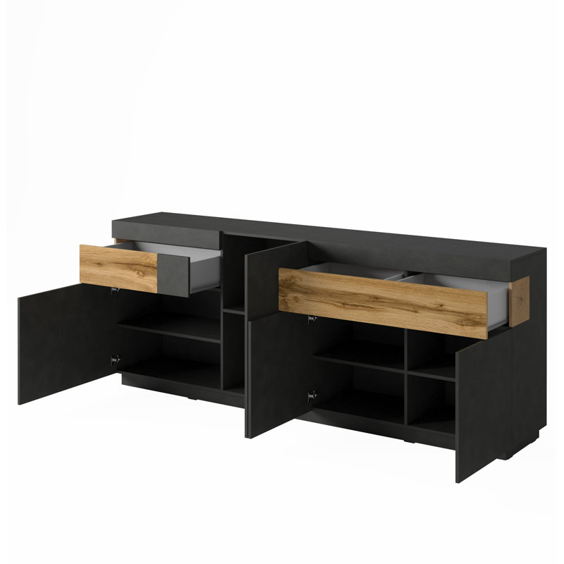 Holst 219cm Sideboard, Matera / Wotan Oak