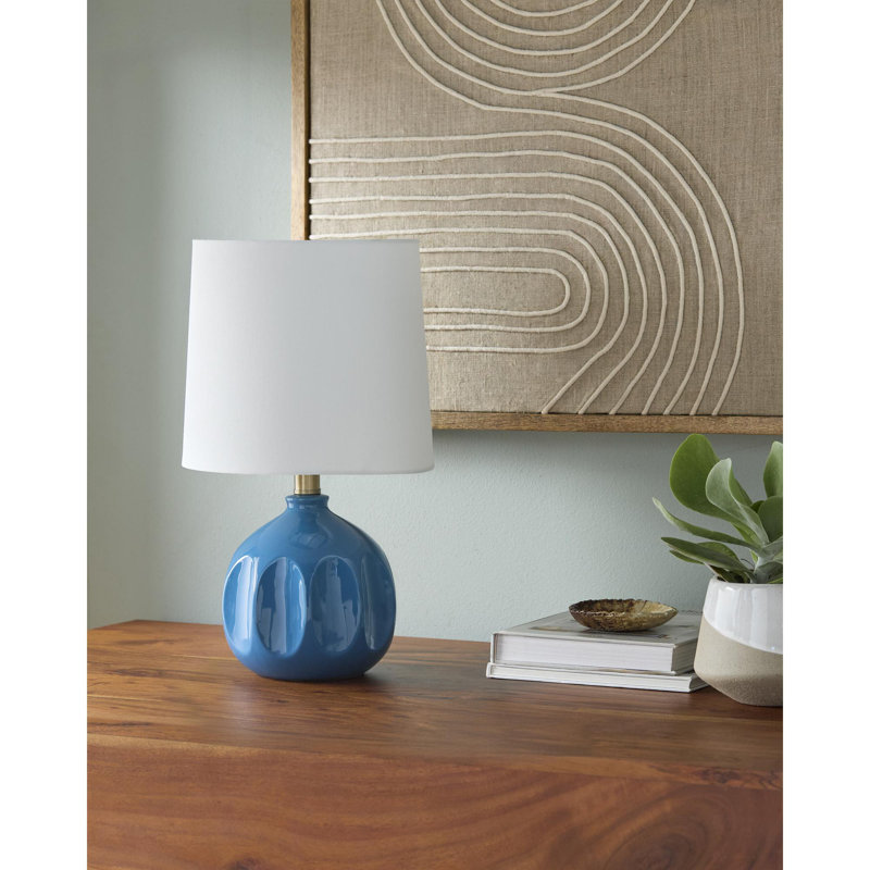 Lacroix Bellune Table Lamp, Blue