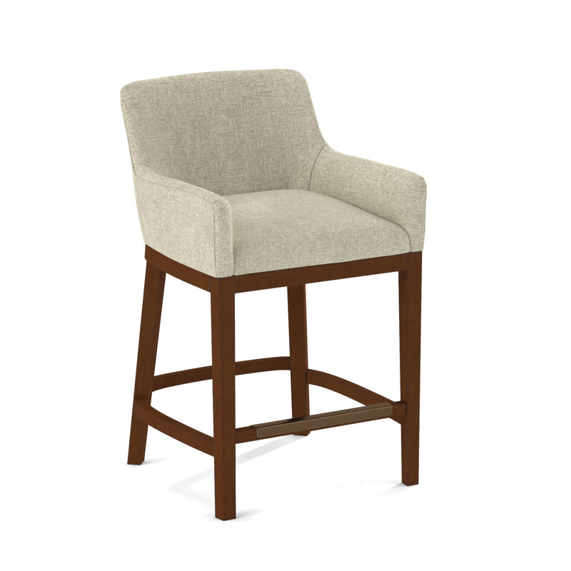 Upholstered Stool, English Saddle, 61558-61