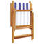 4 - Person Wood Patio Dining Set with Rectangular Table