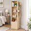 Armoire à bijoux rotative 4 en 1 avec miroir pleine grandeur pour chambre à coucher-1023210400