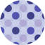 Tapis 100% à motifs lavables à la machine 2989 Pat2753 BLU-622057211