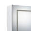 Miroir de plancher blanc avec rangement Picket House Furnishings Alberta