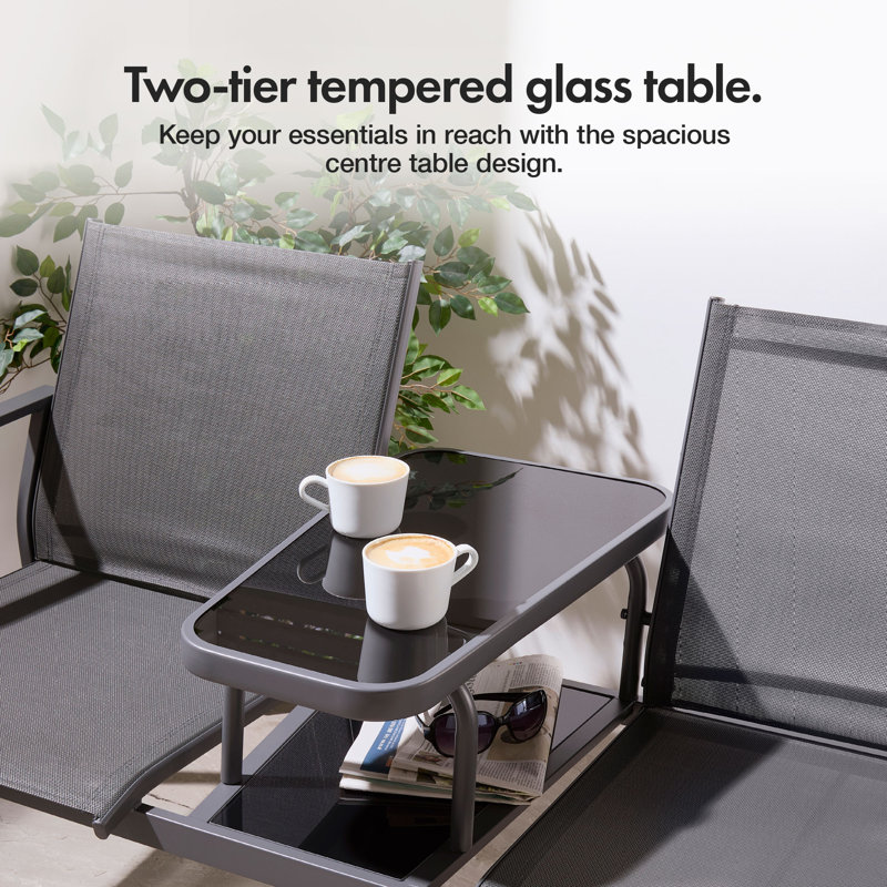 Metal Outdoor Bench
