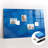 Magnetic Memo Board Whiteboard - 90 x 60 cm - With Marker and Magnets - Bird's feather