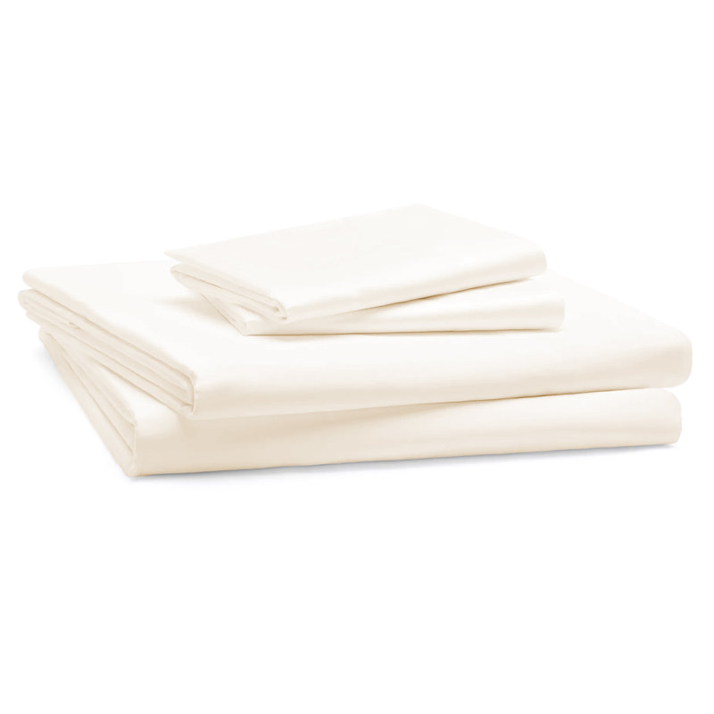 Burckhard Tailored Bed Skirt, Cream, 90cm W x 190cm L