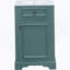 Meuble-lavabo de 20 pouces avec lavabo en céramique, porte à fermeture douce, tablette réglable et support de rangement fixé à la porte - idéal pour les petites salles de bain-413762883