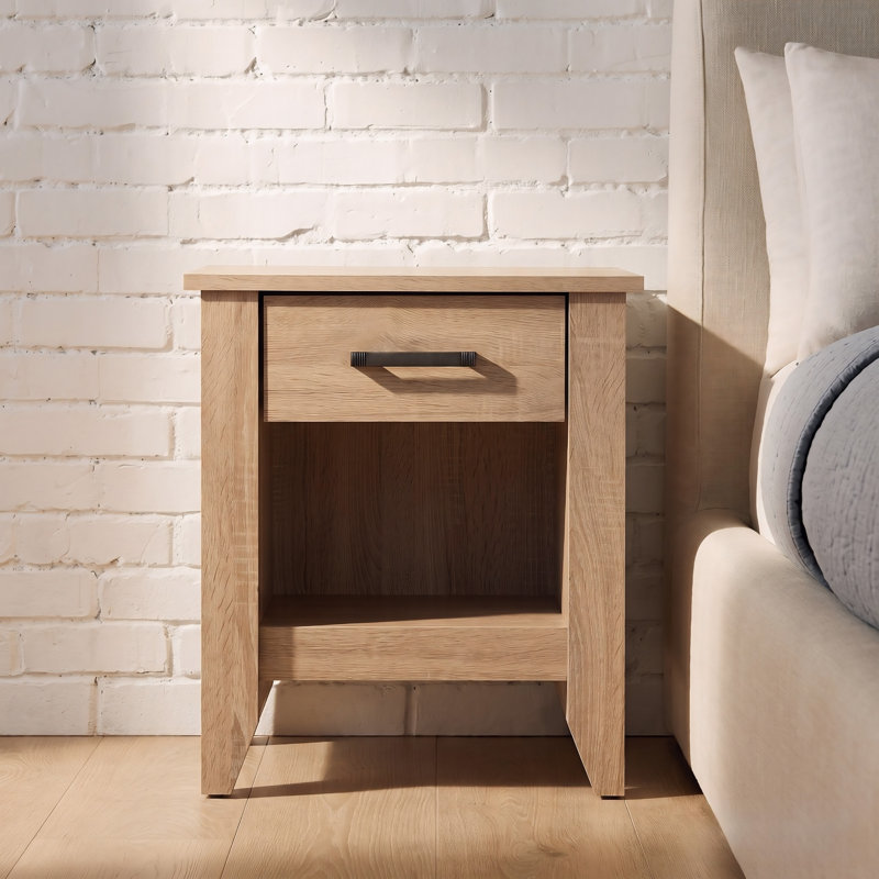Carl Sandlewood Nightstand, Sandlewood