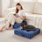 Poly Chenille Square Floor Pillow Cushion-24x24"-1199155367