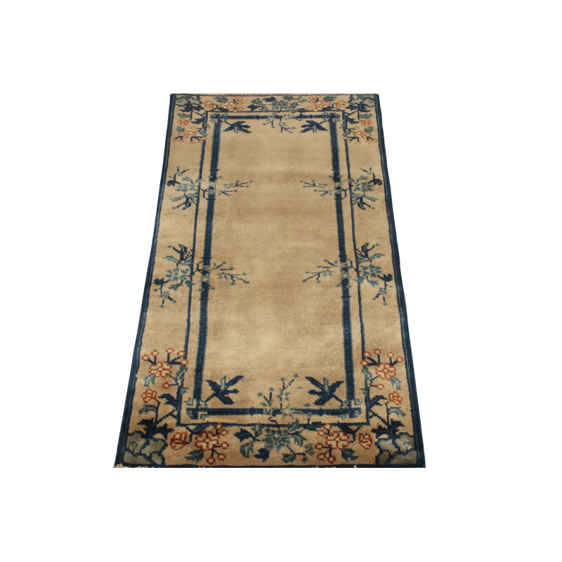 One-of-a-Kind 2' X 4' Hand Knotted Area Rug