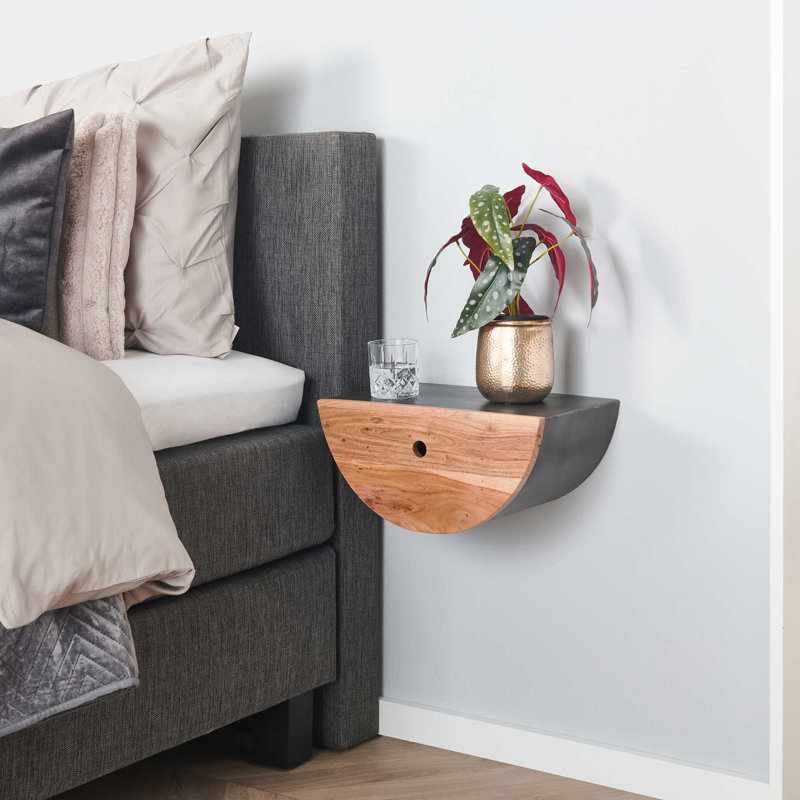 Rosamonde 1 Drawer Bedside Table